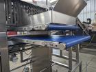 Quantum Conveyorized Topping Applicator With Reclaim Conveyor